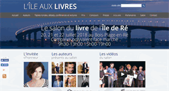 Desktop Screenshot of ile-aux-livres.fr